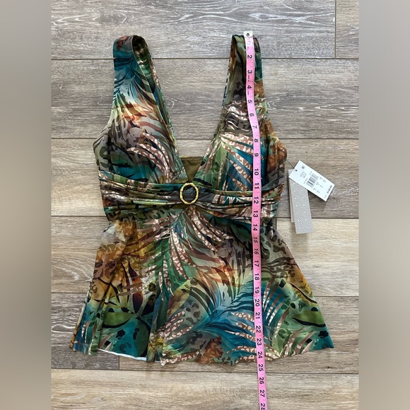 ✨ NWT ✨Amoressa Swimwear tankini top - Picture 12 of 14